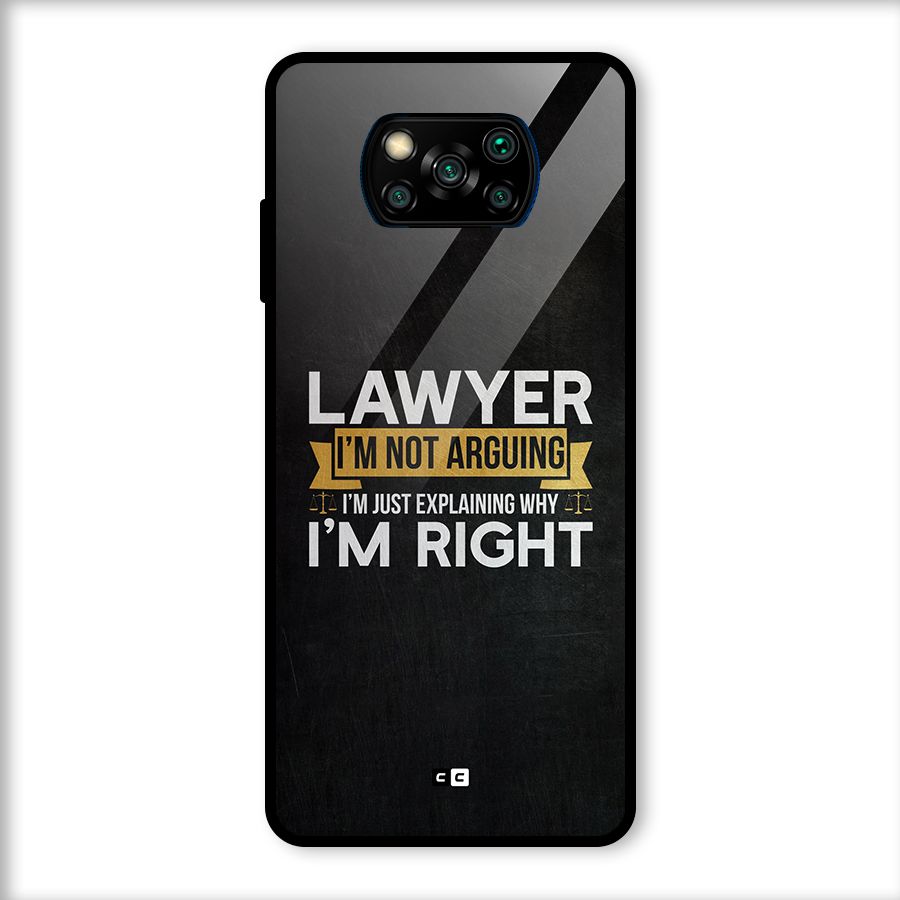 Lawyer Explains Glass Back Case for Poco X3