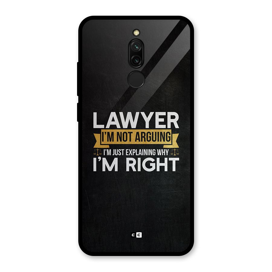 Lawyer Explains Glass Back Case for Redmi 8