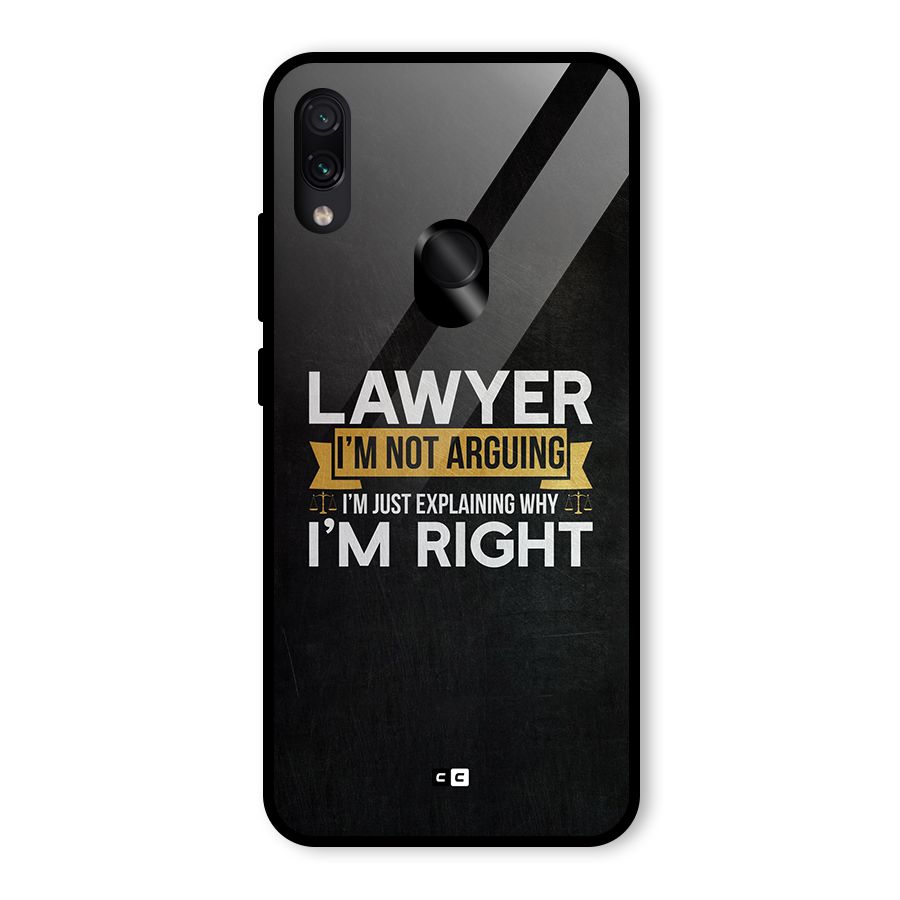 Lawyer Explains Glass Back Case for Redmi Note 7 Pro