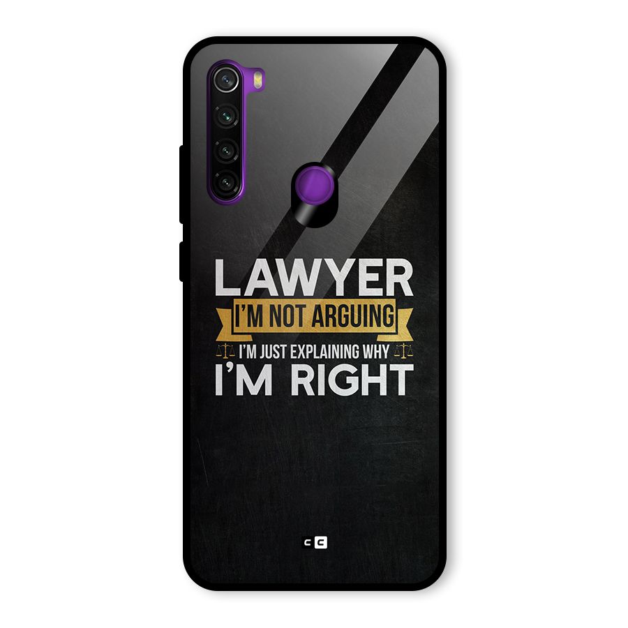 Lawyer Explains Glass Back Case for Redmi Note 8