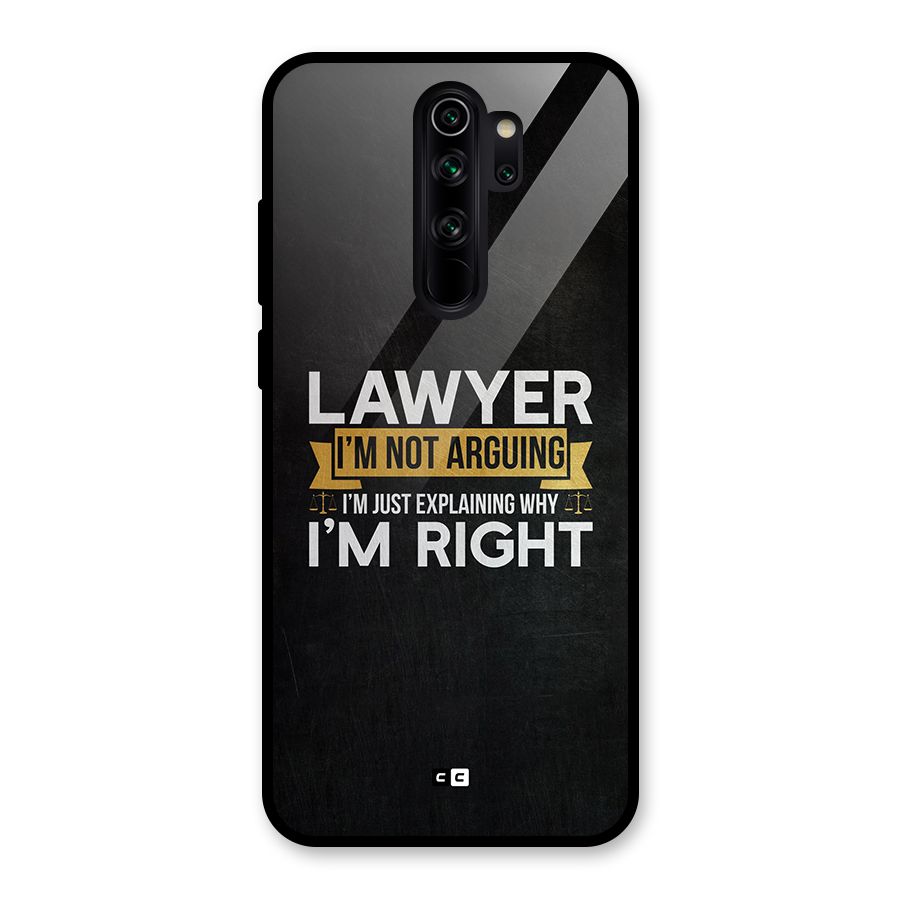 Lawyer Explains Glass Back Case for Redmi Note 8 Pro