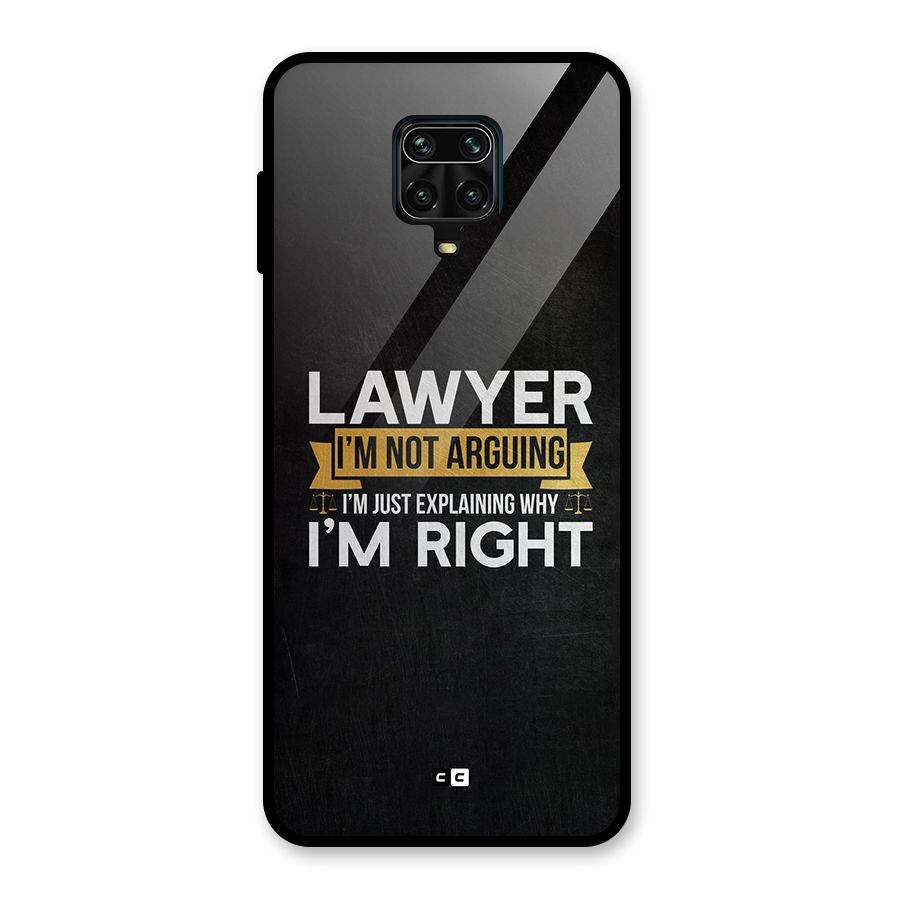 Lawyer Explains Glass Back Case for Redmi Note 9 Pro