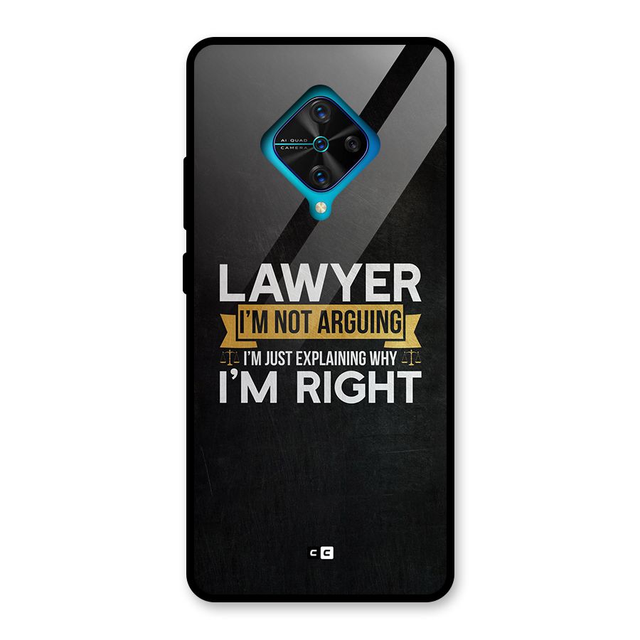 Lawyer Explains Glass Back Case for Vivo S1 Pro