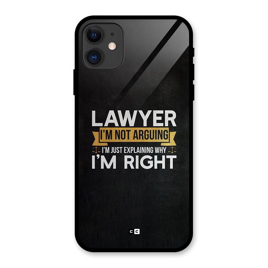 Lawyer Explains Glass Back Case for iPhone 11