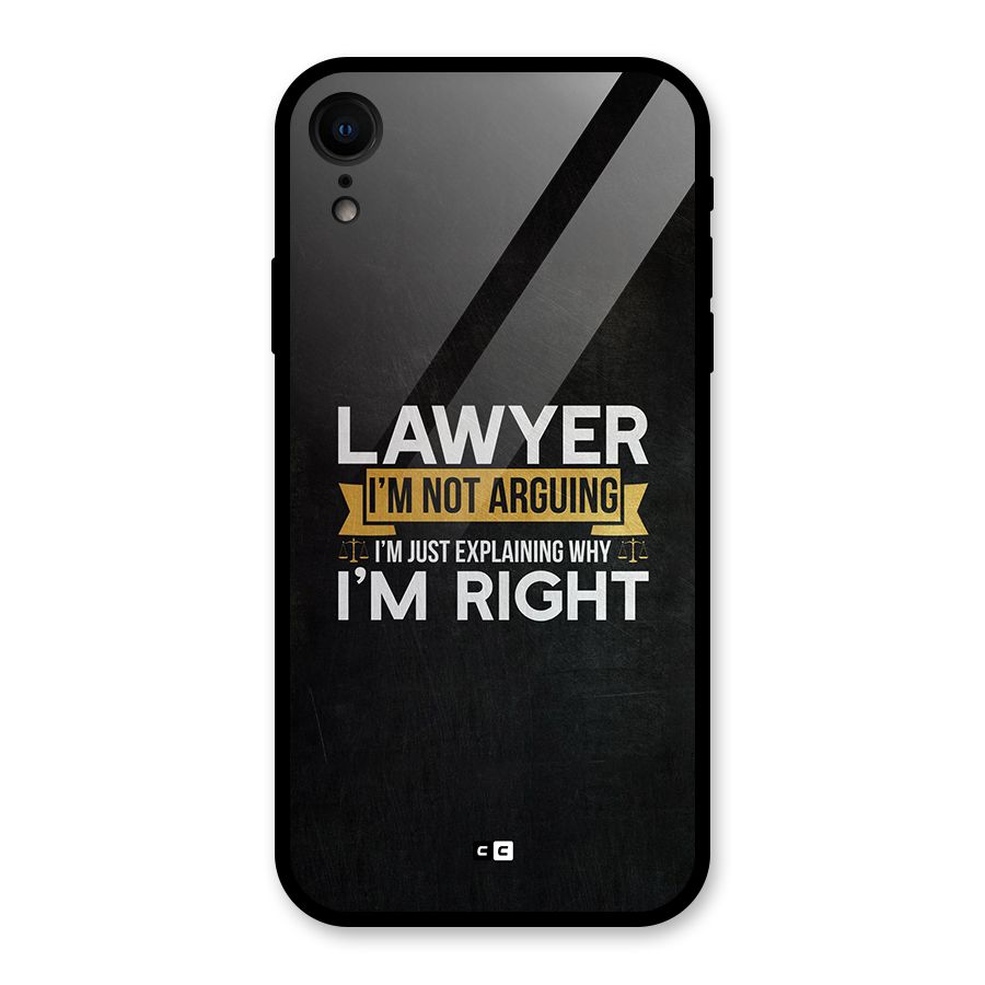 Lawyer Explains Glass Back Case for iPhone XR