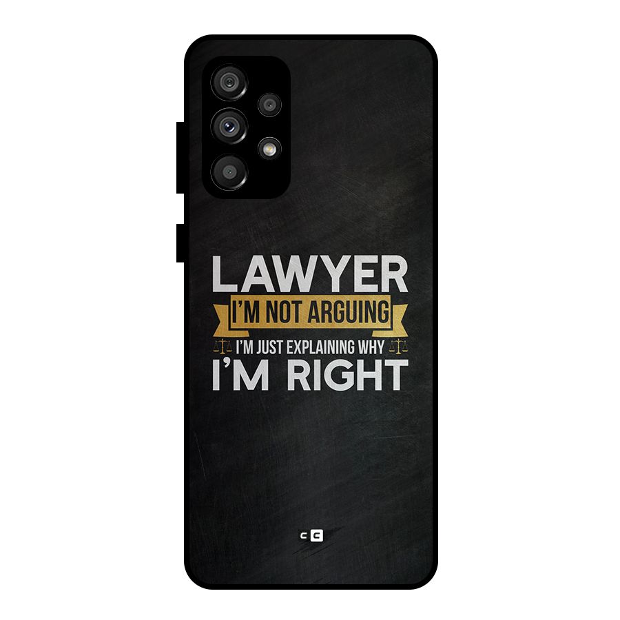 Lawyer Explains Metal Back Case for Galaxy A73 5G