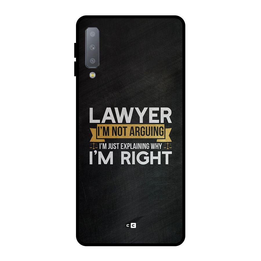 Lawyer Explains Metal Back Case for Galaxy A7 (2018)