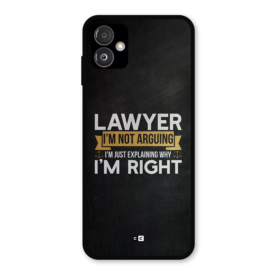 Lawyer Explains Metal Back Case for Galaxy F14