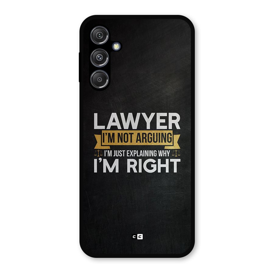 Lawyer Explains Metal Back Case for Galaxy M34 5G