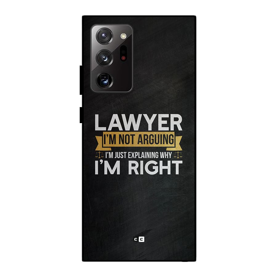 Lawyer Explains Metal Back Case for Galaxy Note 20 Ultra 5G