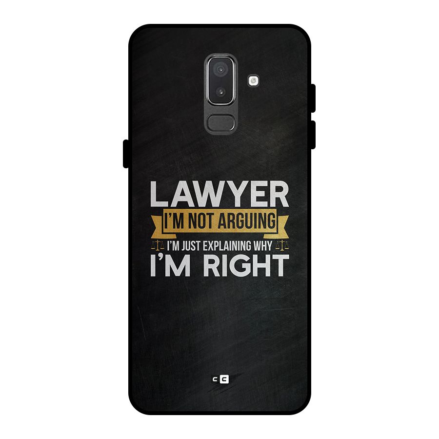 Lawyer Explains Metal Back Case for Galaxy On8 (2018)
