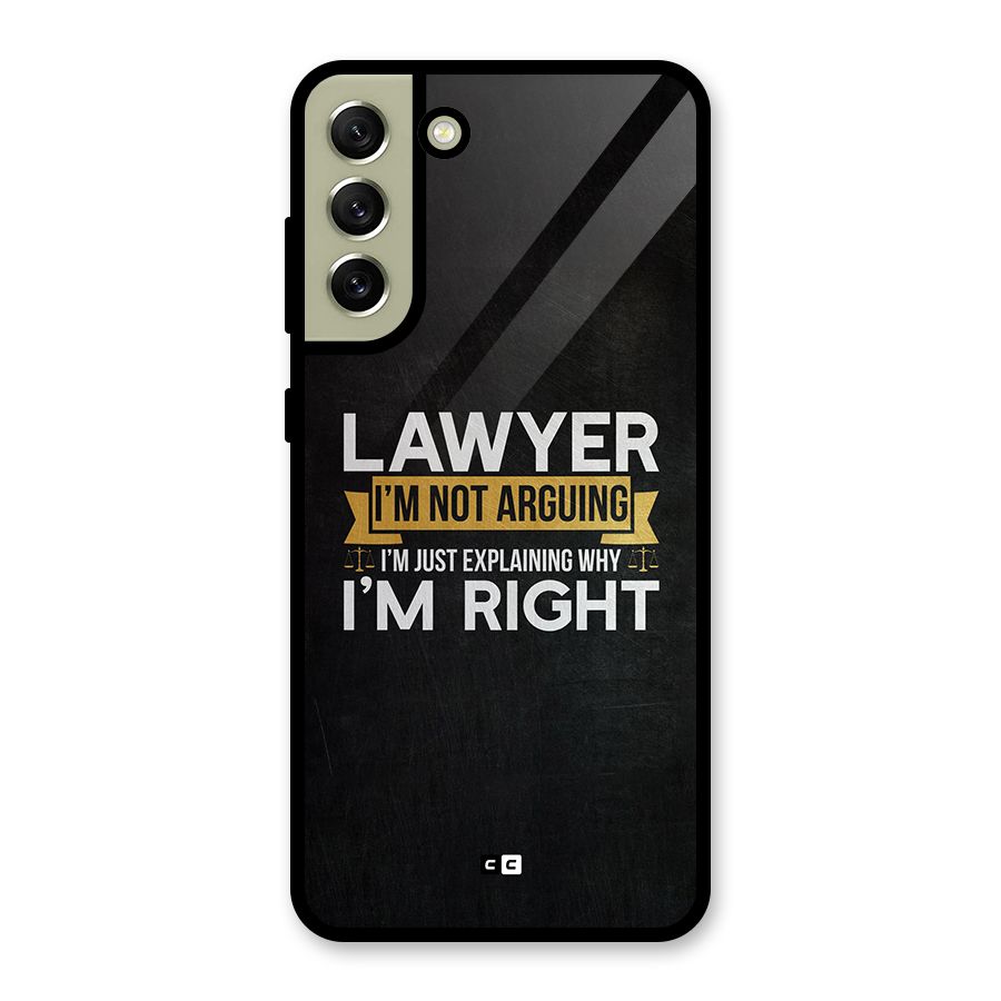 Lawyer Explains Metal Back Case for Galaxy S21 FE 5G (2023)