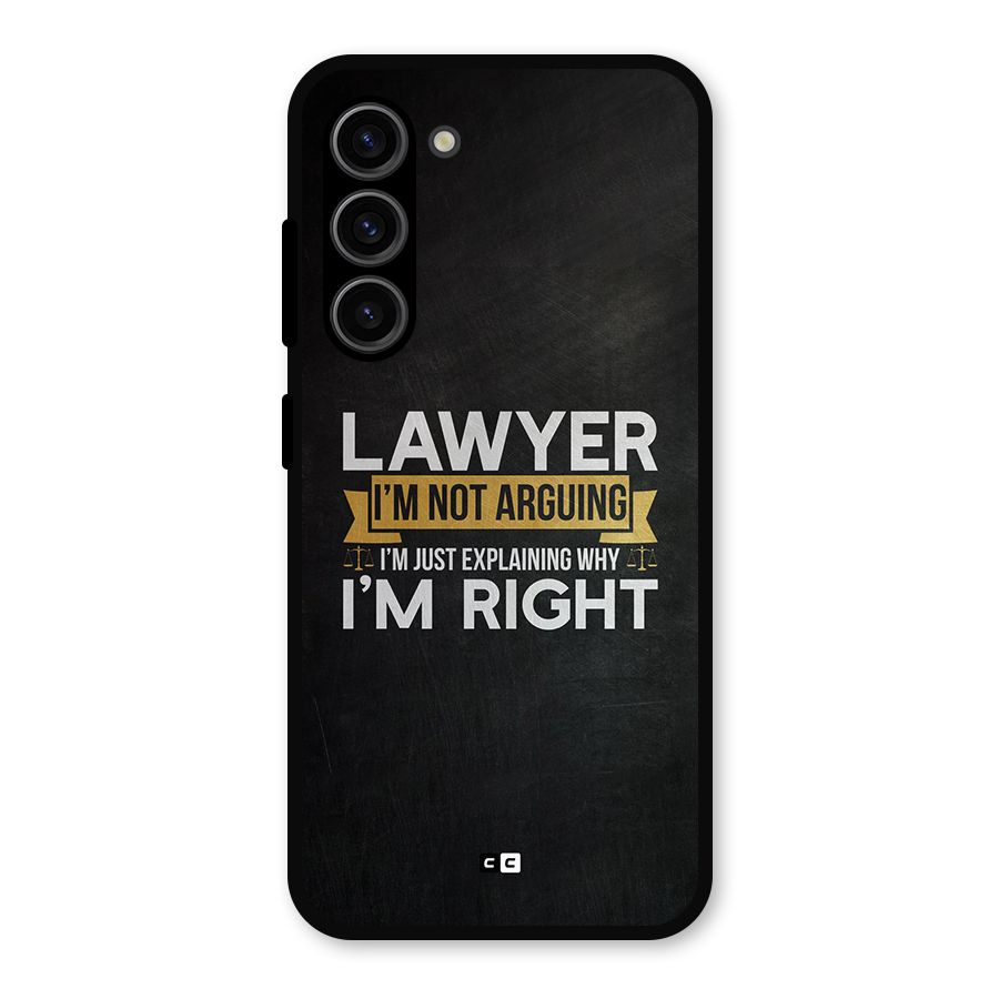 Lawyer Explains Metal Back Case for Galaxy S23