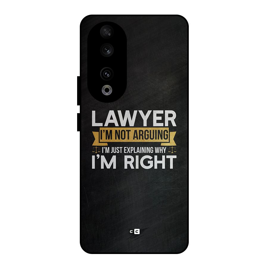 Lawyer Explains Metal Back Case for Honor 90