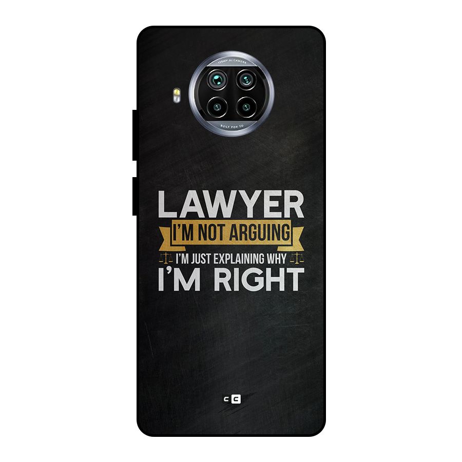 Lawyer Explains Metal Back Case for Mi 10i