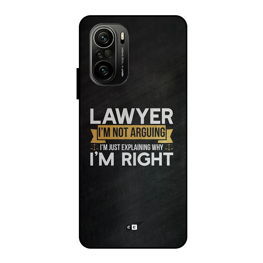 Lawyer Explains Metal Back Case for Mi 11x