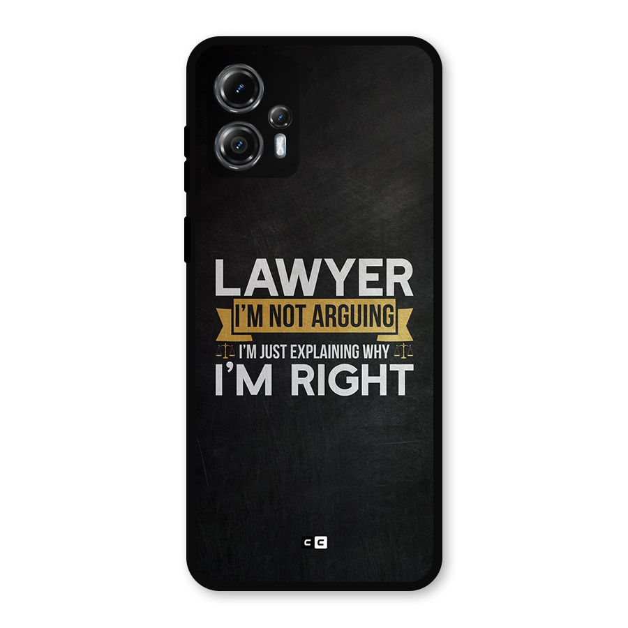 Lawyer Explains Metal Back Case for Moto G13