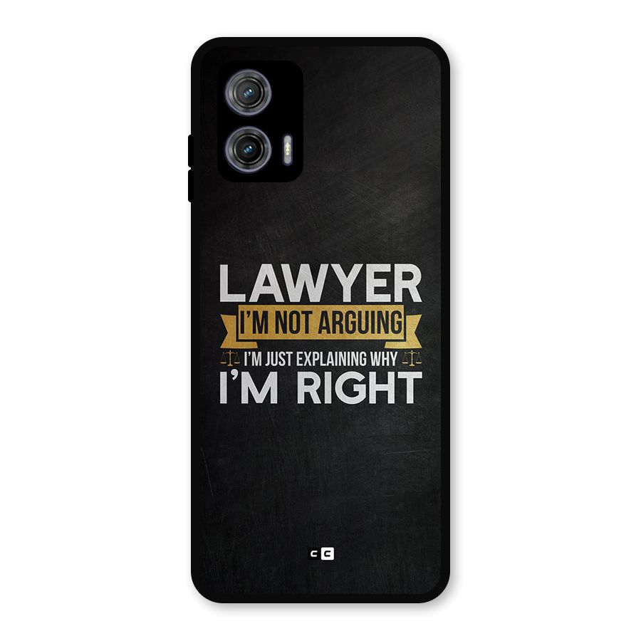 Lawyer Explains Metal Back Case for Moto G73