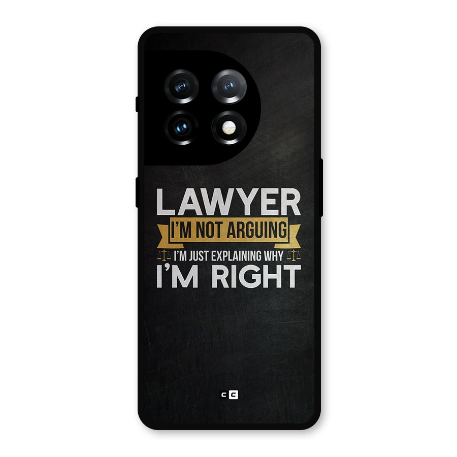 Lawyer Explains Metal Back Case for OnePlus 11