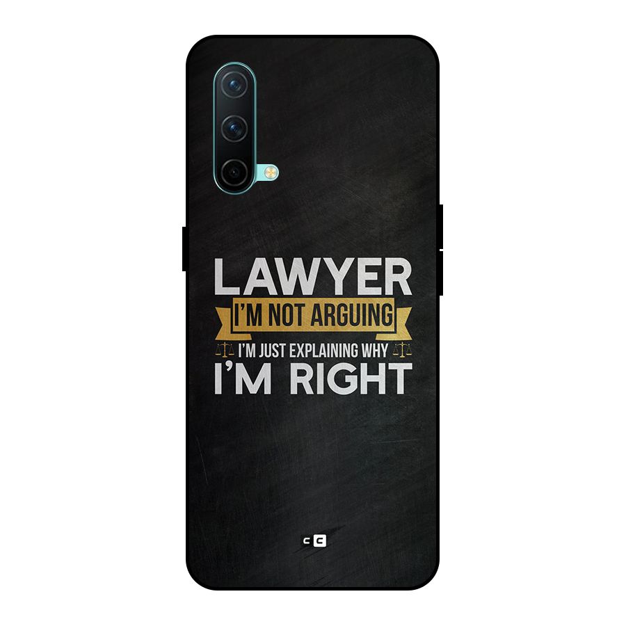 Lawyer Explains Metal Back Case for OnePlus Nord CE 5G