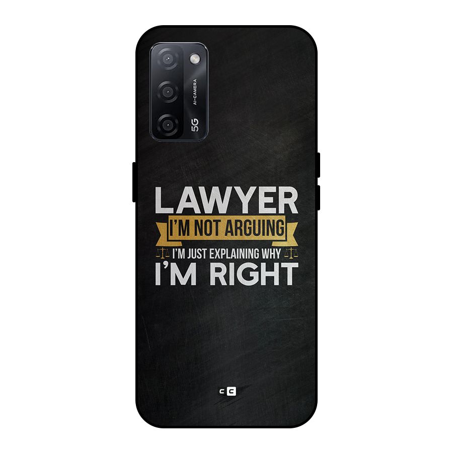 Lawyer Explains Metal Back Case for Oppo A53s 5G