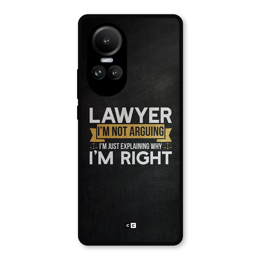 Lawyer Explains Metal Back Case for Oppo Reno10