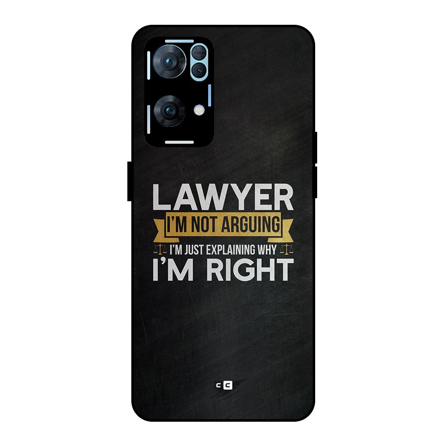 Lawyer Explains Metal Back Case for Oppo Reno7 Pro 5G
