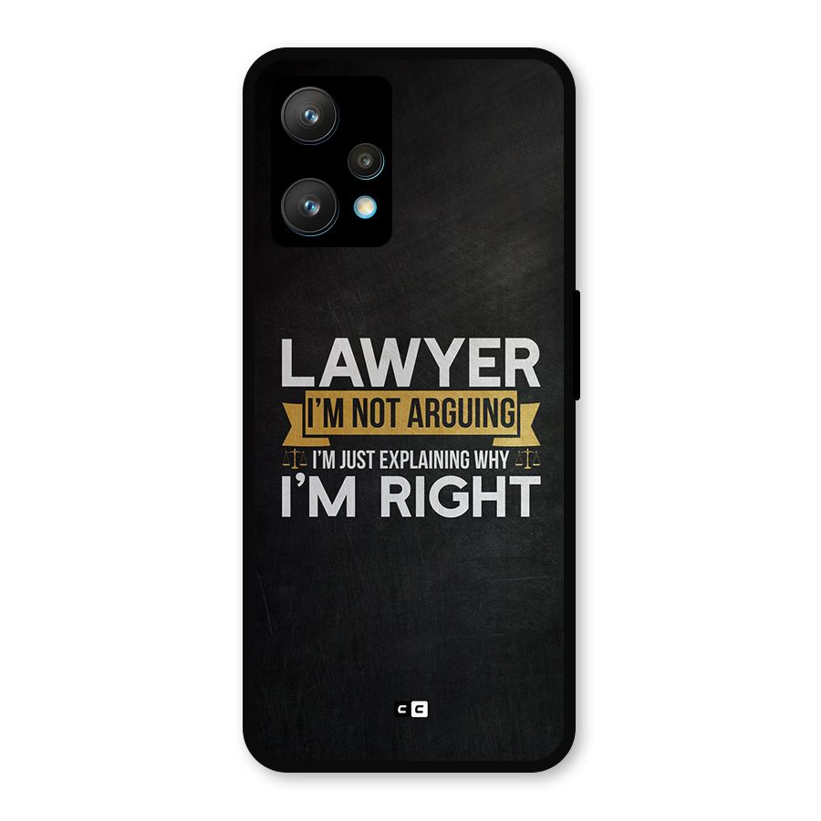 Lawyer Explains Metal Back Case for Realme 9 Pro Plus 5G