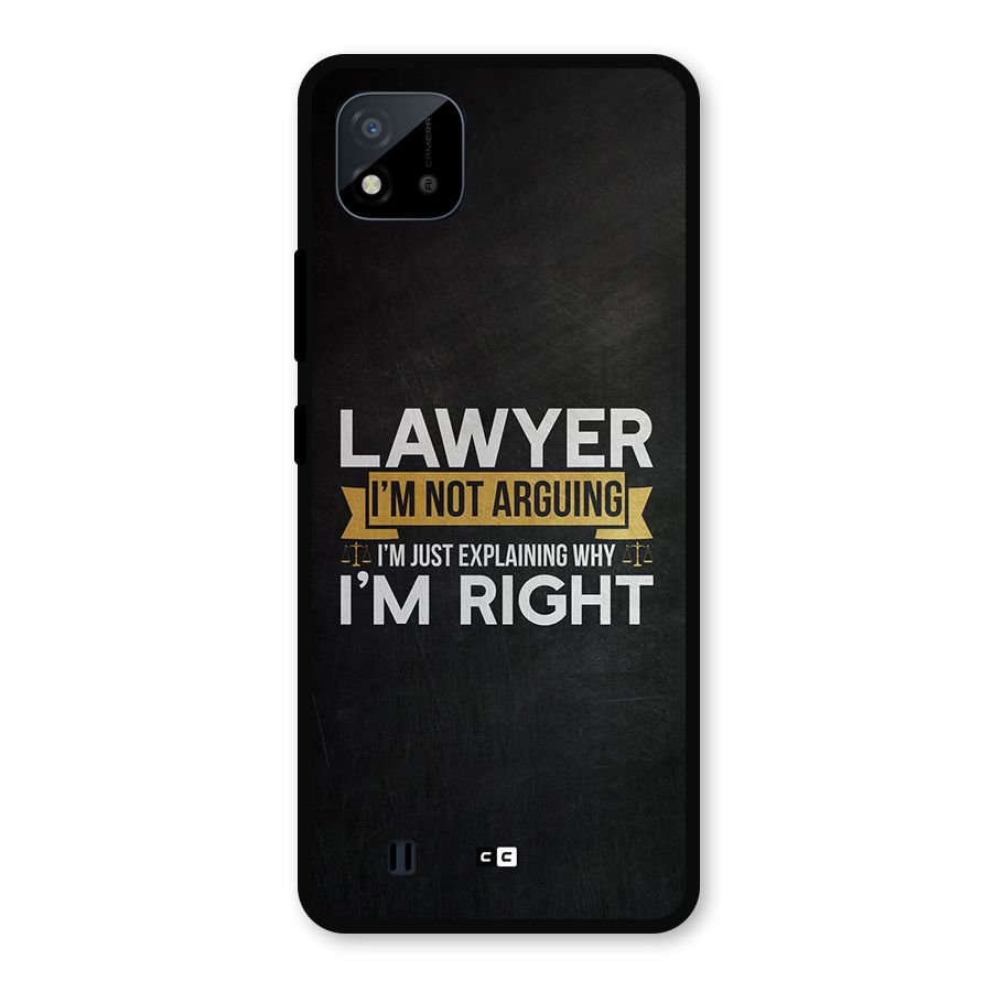Lawyer Explains Metal Back Case for Realme C11 2021