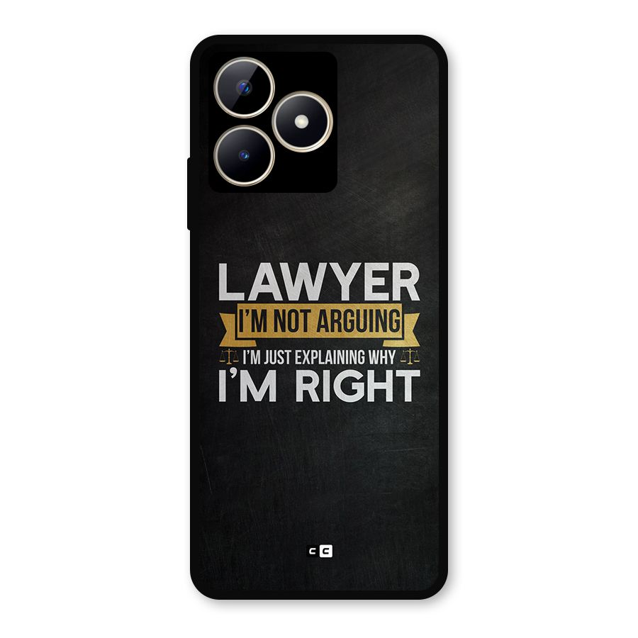 Lawyer Explains Metal Back Case for Realme C53