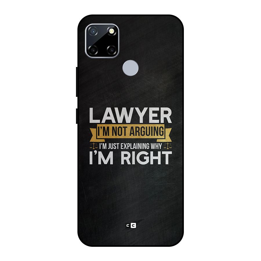 Lawyer Explains Metal Back Case for Realme Narzo 30A
