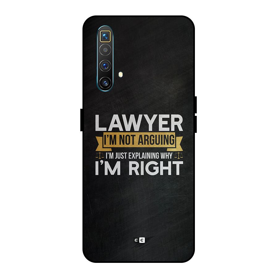 Lawyer Explains Metal Back Case for Realme X3