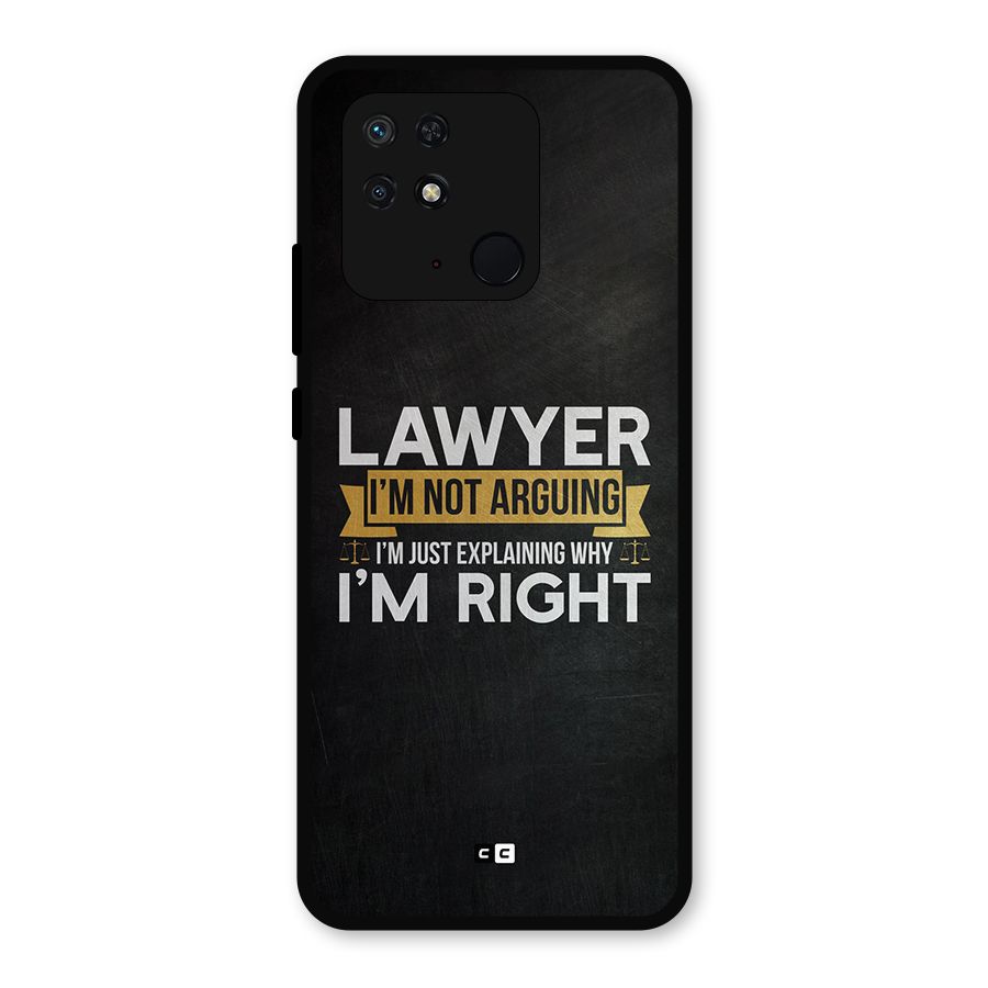 Lawyer Explains Metal Back Case for Redmi 10