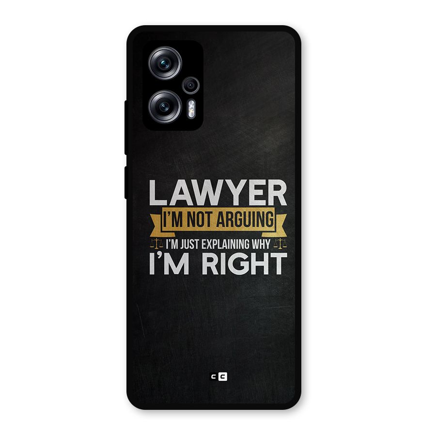 Lawyer Explains Metal Back Case for Redmi K50i