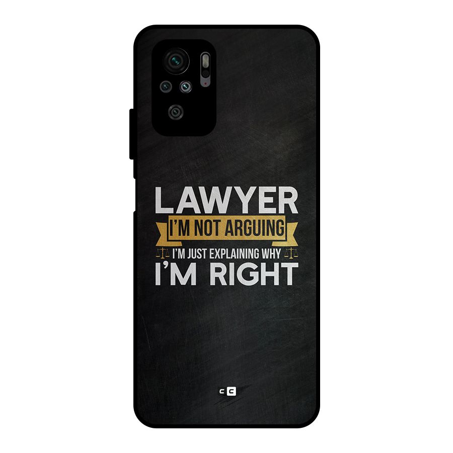 Lawyer Explains Metal Back Case for Redmi Note 10S