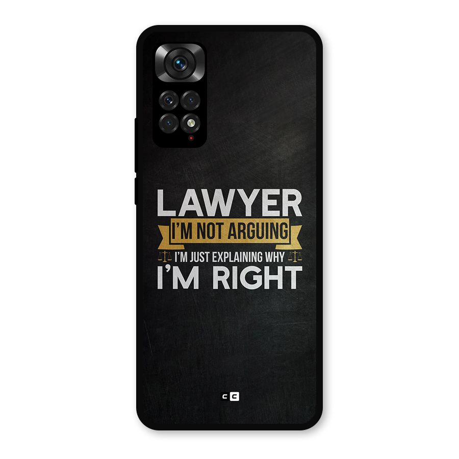 Lawyer Explains Metal Back Case for Redmi Note 11