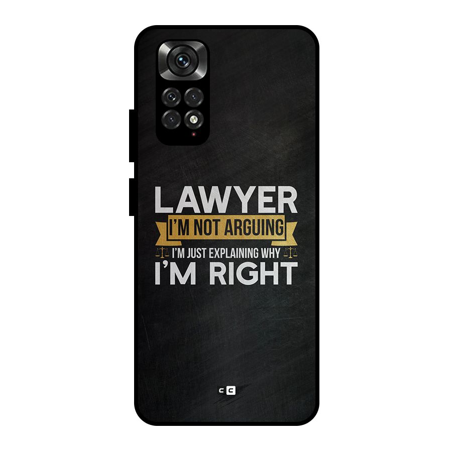 Lawyer Explains Metal Back Case for Redmi Note 11 Pro