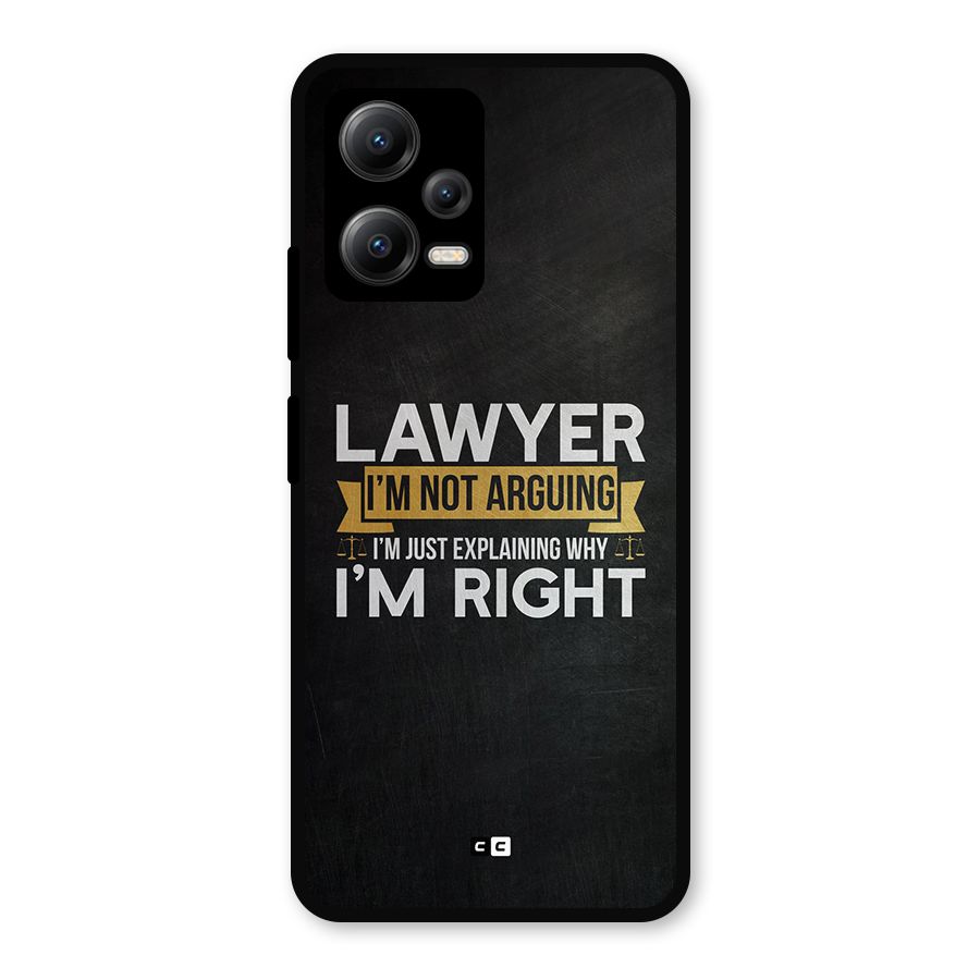 Lawyer Explains Metal Back Case for Redmi Note 12 5G