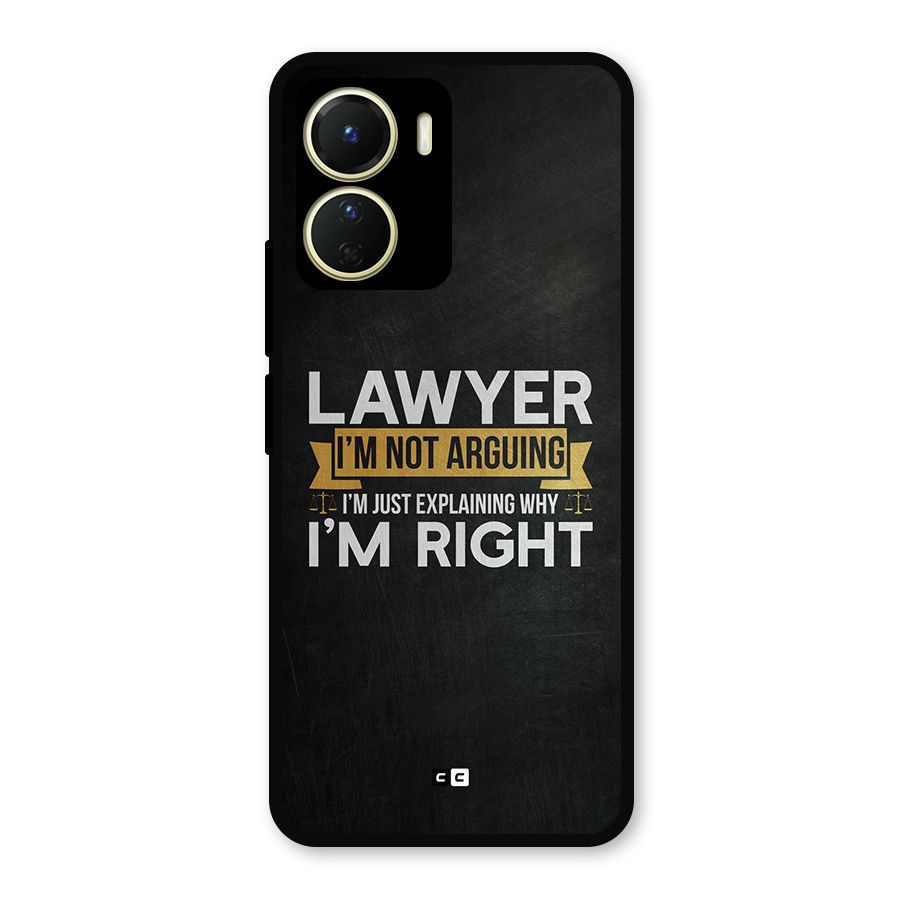Lawyer Explains Metal Back Case for Vivo T2x