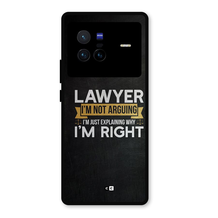 Lawyer Explains Metal Back Case for Vivo X80