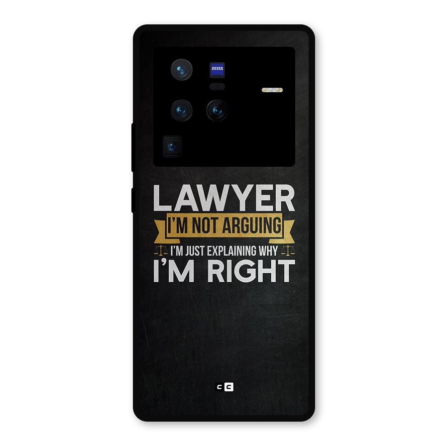 Lawyer Explains Metal Back Case for Vivo X80 Pro