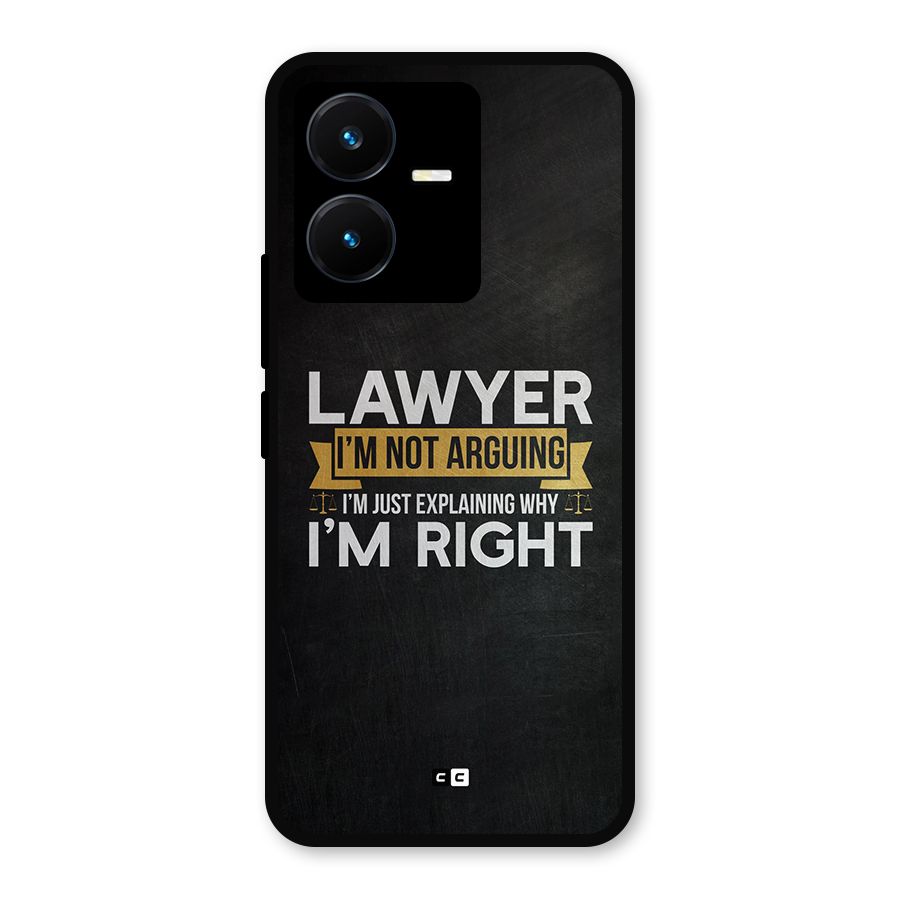 Lawyer Explains Metal Back Case for Vivo Y22