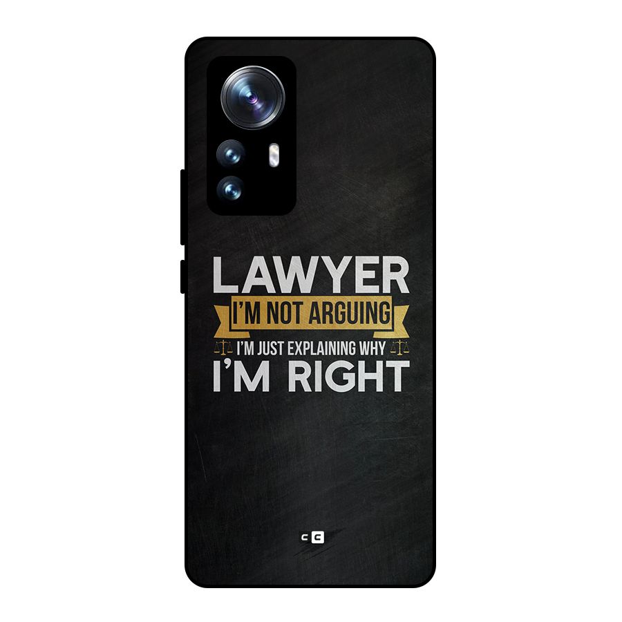 Lawyer Explains Metal Back Case for Xiaomi 12 Pro