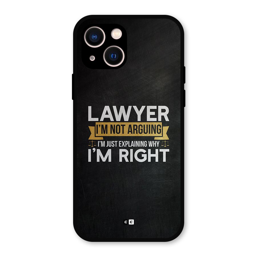Lawyer Explains Metal Back Case for iPhone 13