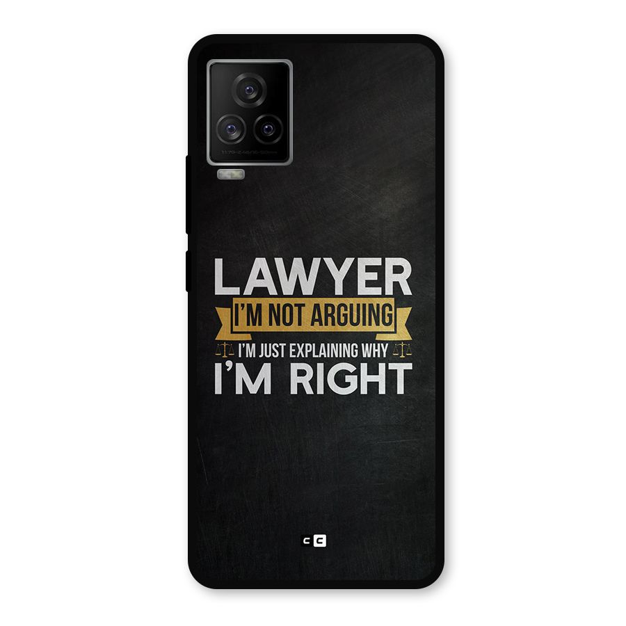 Lawyer Explains Metal Back Case for iQOO 7 Legend 5G