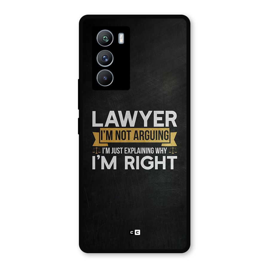 Lawyer Explains Metal Back Case for iQOO 9 SE