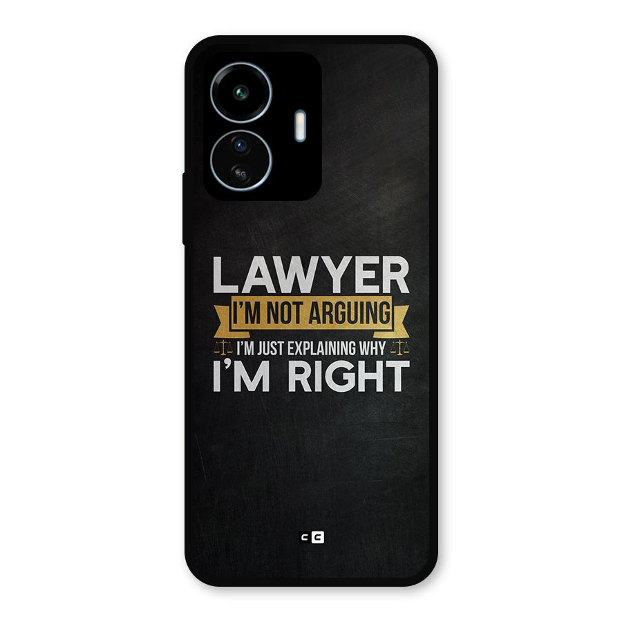 Lawyer Explains Metal Back Case for vivo iQOO Z6 Lite 5G