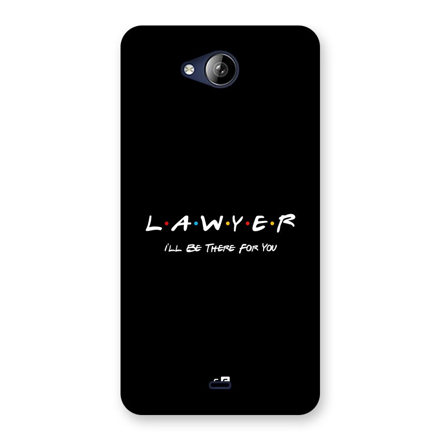Lawyer For You Back Case for Canvas Play Q355