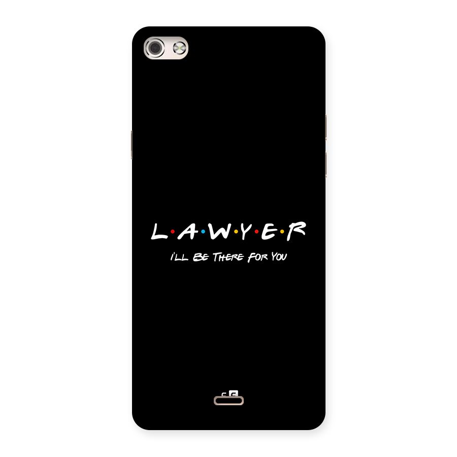 Lawyer For You Back Case for Canvas Silver 5