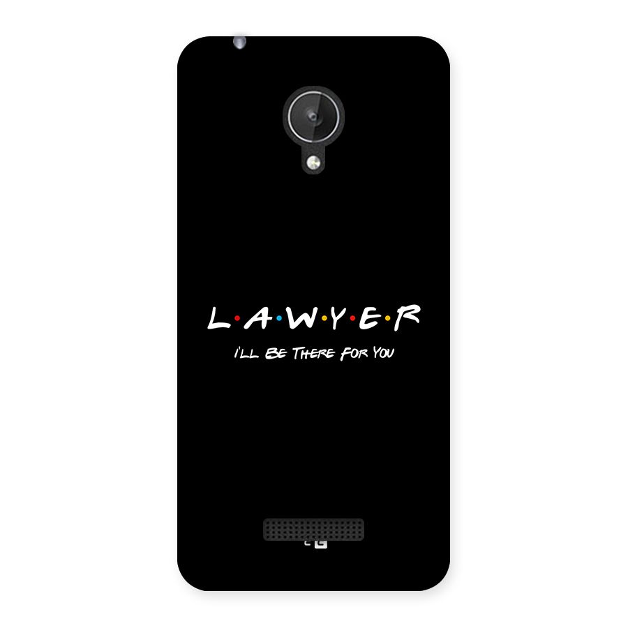 Lawyer For You Back Case for Canvas Spark Q380